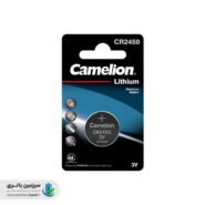 باتری لیتیومی سکه ای ظرفیت 550mAh ولتاژ 3v سایز CR2450 کملیون Camelion