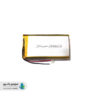 باتری لیتیوم پلیمر 1260110 ظرفیت 9200 میلی‌آمپر 3.7 ولت