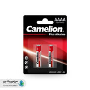 باتری آلکالاین پلاس سایز AAAA  ولتاژ 1.5 ولت ظرفیت 580 میلی آمپرکملیون Camelion