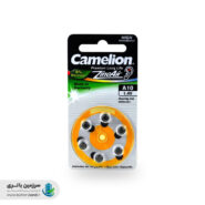 باتری سمعک مدل A10  ولتاژ 1.4 ولت کملیون Camelion  (6 عددی)
