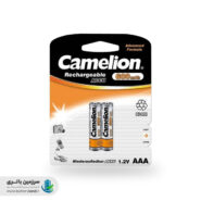باتری نیم قلمی شارژی نیکل متال هیبرید ولتاژ 1.2 ولت ظرفیت 600 میلی آمپر کملیون Camelion