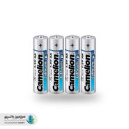 باتری قلمی لیتیوم مدل FR6-BP4 ولتاژ 1.5 ولت کملیون Camelion (بسته 4 عددی )