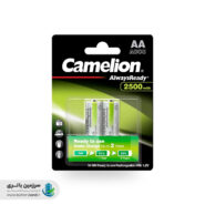 باتری قلمی نیکل متال هیدرید قابل شارژ  مدل Always Ready ولتاژ 1.2 ولت ظرفیت 2500 میلی‌آمپر کملیون Camelion