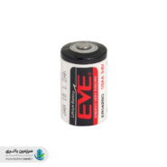 باتری لیتیومی 3.6 ولت 1200 میلی‌آمپر سایز 1/2AA مدل ER14250 ایو EVE