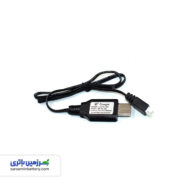 شارژر USB باتری لیتیومی 7.4 ولت ‍1000 میلی آمپری مدل LJ-0741000