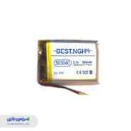 باتری لیتیوم پلیمر 503040 ظرفیت 500 میلی‌آمپر 3.7 ولت بست BEST NGH