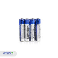 باتری نیم‌قلمی AAA معمولی Super Heavy Duty مدل R03P بسته ۴ تایی کملیون Camelion