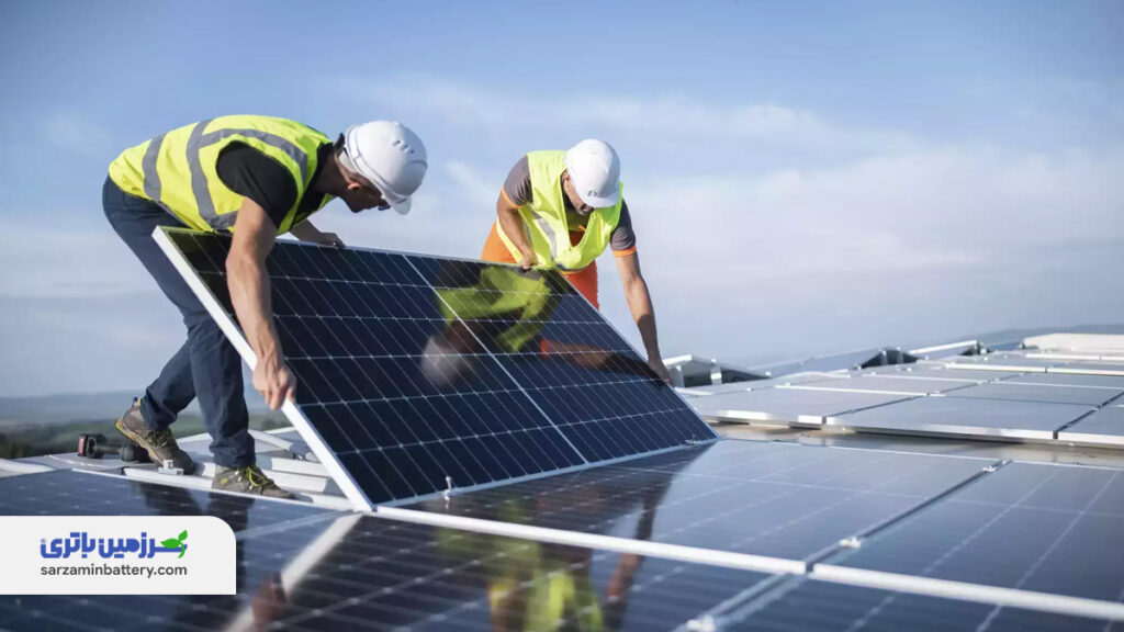 پنل خورشیدی | سرزمین باتری